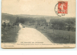 Le Circuit De Picardie - Vue Sur La Route Entre Boves Et Berteaucourt - Otros & Sin Clasificación