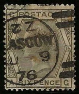 Great  Britain     .   Yvert   52  (2 Scans)  .   1873    .   Spray Of Rose   .  O      .     Cancelled - Gebruikt