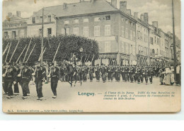 LONGWY -  A L'Issue De La Revue - Défilé Du 9ème Bataillon De Chasseurs à Pied, à L'occasion De L'anniversaire De Combat - Longwy