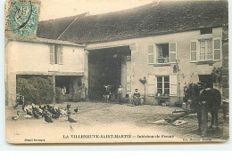 LA VILLENEUVE-SAINT-MARTIN - Intérieur De Ferme - Andere & Zonder Classificatie