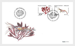 Greenland Grönland Groenland Denmark 2024 Europa CEPT Undewater Flora And Fauna FDC - 2024