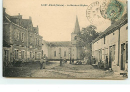 SAINT-MALO - La Mairie Et L'Eglise - Autres & Non Classés