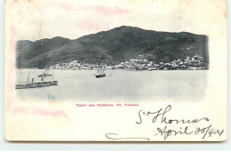 ILES VIERGES - Town And Harbour SAINT-THOMAS - Islas Vírgenes Americanas