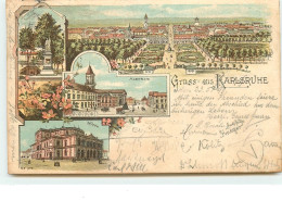 Gruss Aus Karlsrube 1898 - Karlsruhe