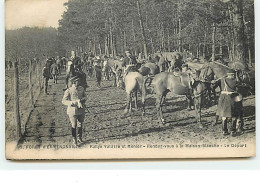 Forêt D'ERMENONVILLE - Rallye Vallière Et Menier - Rendez-vous à La Maison Blanche - Le Départ - Chasse - Ermenonville