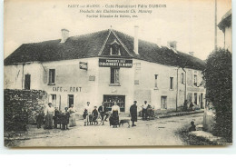 PASSY-SUR-MARNE - Café Restaurant Félix Dubois - Produits Des Etablissements Ch. Mauroy - Other & Unclassified