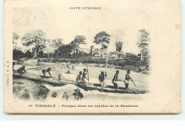 TIASSALE - Pirogue Dans Les Rapides De La Bandama - Ivoorkust