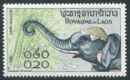 LAOS 1966 - ELEFANTE - YVERT 45* - Laos