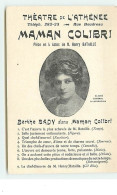 Théâtre De L'Athénée - Maman Colibri - Berthe Bady - Théâtre