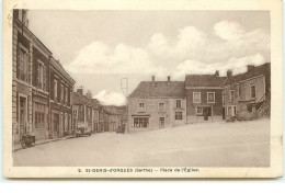 SAINT-DENIS-D'ORQUES - Place De L'Eglise - Andere & Zonder Classificatie