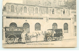 PARIS VIII - Maison De Ventes : 10 Rue François 1er - Pneus-Cuir Samson - Distretto: 08