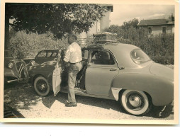 Photo Traction Citroën Et Renault Frégate - Passenger Cars