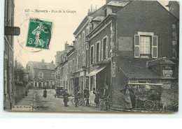 NEVERS - Rue De La Grippe (petit Plan De Rémouleur) - Nevers