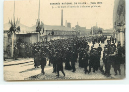 Marc Sangnier - Congrès National Du Sillon (Paris 1908) - La Foule à L'entrée De La Réunion Publique - Personnages