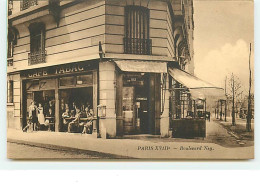 PARIS XVIII - Boulevard Ney - Café F. Parbelle éditeur De La Carte - Paris (18)