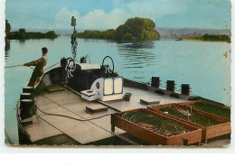 TRIEL-SUR-SEINE - La Seine - Au Fond De L'Ile - Péniche - Triel Sur Seine