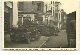 Photo TRIEL 1944 - Char (format 9 X 6 Cm) - Triel Sur Seine