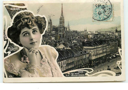 Robinne - Rouen - Vue Prise D'un Transbordeur - Artistes