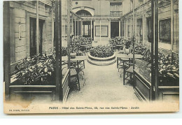 PARIS - Hôtel Des Saints-Pères - 65, Rue Des Saints-Pères - Jardin - Pubs, Hotels, Restaurants