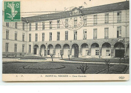 PARIS - Hôpital Necker - Cour Centrale - N°3 - ELD - Santé, Hôpitaux