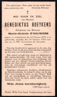 Benediktus Boeykens (1878-1934) - Devotion Images