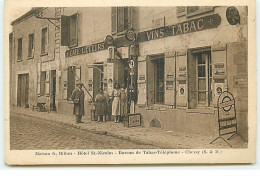 CHESSY - Maison G. Billon - Hôtel St. Nicolas - Bureau De Tabac-Téléphone - Pompe à Essence - Sonstige & Ohne Zuordnung