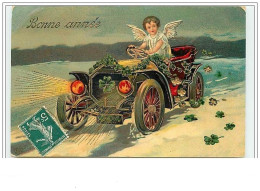 Bonne Année - Angelot Conduisant Une Voiture - New Year