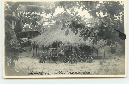 Congo Belge - RPPC - Famille Du Sultan Kanianina - Congo Belga