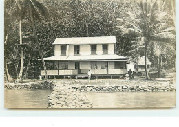 Carte-Photo De Micronésie - Habitation - Mission - Micronesia