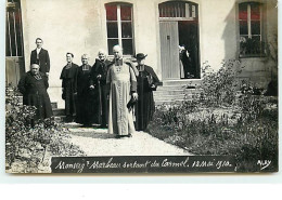 Carte-Photo De MEAUX - Monseigneur Marbeau Sortant Du Carmel 18 Mai 1910 - Meaux