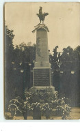 Carte-Photo THIESCOURT - Monument Aux Morts - Sonstige & Ohne Zuordnung