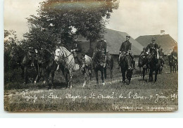 Carte-Photo SAINT-ANDRE-DE-L'EURE - Voyage D'Etat-Major - D. Gauffeny Phot. - Autres & Non Classés