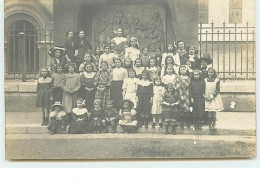 Carte-Photo D'Enfants - Grupo De Niños Y Familias