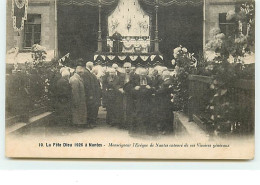 10 - La Fête Dieu 1926 à NANTES - Monseigneur L'Evêque De Nantes Entouré De Ses Vicaires Généraux - Nantes