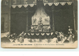 5 - La Fête Dieu 1926 à NANTES - La Bénédiction Du Saint Sacrement à Saint Stanislas - Nantes