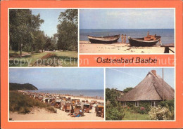 72138151 Baabe Ostseebad Ruegen Kurpark Boote Strand Rohrdachhaus Baabe - Andere & Zonder Classificatie