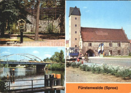 72138147 Fuerstenwalde Spree Heimat Tiergarten Spre Mit Bruecke Der Thaelmann Pi - Fürstenwalde