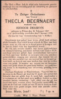 Thecla Beernaert (1857-1935) - Devotion Images