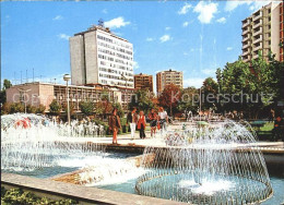 72138114 Skopje Skoplje Park Hochhaeuser Wasserspiele Skopje Skoplje - North Macedonia