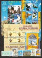 Uzbekistan●2005 Year Complete●24St+1S/S● MNH - Verzamelingen (zonder Album)