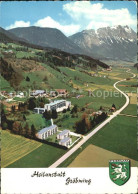 72137987 Groebming Steiermark Heilanstalt Alpen Wappen Fliegeraufnahme Groebming - Andere & Zonder Classificatie