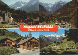 72137985 Bschlabs Bergdorf Lechtal Alpenpanorama Bschlabs - Andere & Zonder Classificatie