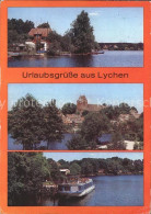 72137852 Lychen Oberpfuhlsee Stadtsee Anlegestelle Mit MS Moewe Lychen - Lychen