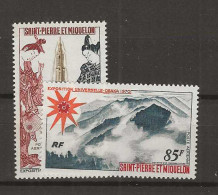 1970 MNH St. Pierre & Miquelon Michel 453-54 Postfris** - Ungebraucht