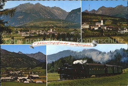 72137474 Mariapfarr Panorama Gegen Granitzl Murtalbahn Dampflokomotive Mariapfar - Sonstige & Ohne Zuordnung