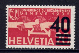 Suisse // Schweiz // Switzerland //  Poste Aérienne   // 1935-1938 //  Emission Provisoire No. 25  Timbre Neuf** MNH - Ungebraucht