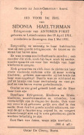 Sidonia Haelterman (1851-1936) - Images Religieuses