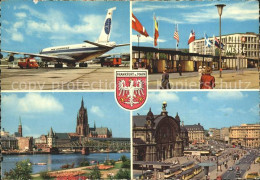 72137417 Frankfurt Main Flughafen Jet Messehallen Kaiserdom St Bartholomaeus Bah - Frankfurt A. Main