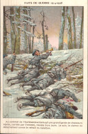 Fait De Guerre 1914-15 - Au Sommet De L'Hartmannswillerkopf Une Grand'garde De Chasseurs - Heimat