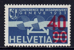 Suisse // Schweiz // Switzerland //  Poste Aérienne   // 1935-1938 //  Emission Provisoire No. 24  Timbre Neuf** MNH - Ungebraucht